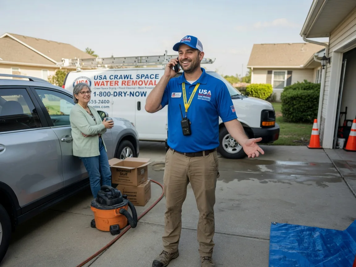 Crawl Space Water Removal Hull, TX FAQs